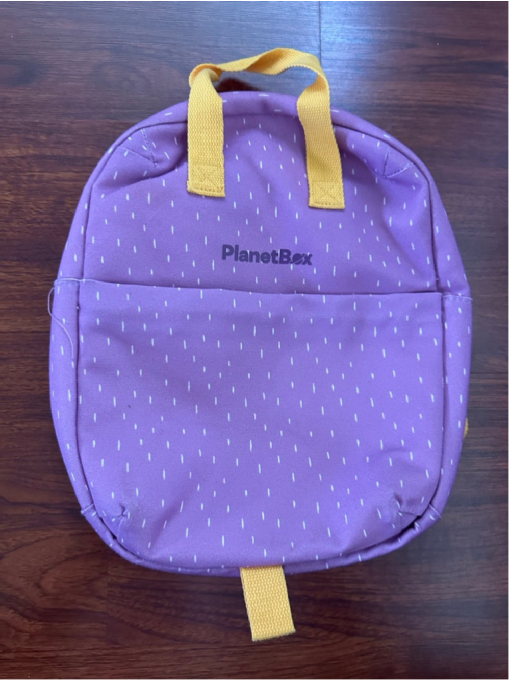 PlanetBox Purple & Yellow Lunch Bag One Size